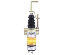Fuel Shutoff Solenoid Valve, 366-07197 SA-3405T Solenoid Valve for Electric Generator 12V, Magnetic Valve