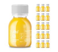 Fuel Station Ginger Shots 16g Per Shot, 15 x 60ml, Powerful & Fiery Immunity Boosting, 100% Natural Cold Pressed, Reduces Bloating, Improves Digestion & Energising Pick-Me-Up, No Preservatives
