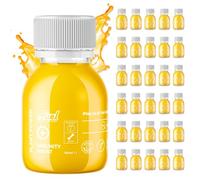 Fuel Station Ginger Turmeric Shots | 30 x 60ml, 40g Fresh Ginger & 8g Turmeric Per Shot | Super Strong | 100% Natural Cold Pressed | Immunity Boosting | No Preservatives