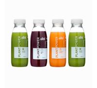 Fuel Station Lean Juice Cleanse, 5 Day Detox Cleanse - 20 x 330ml, Low Calorie Juice Diet, Cold Pressed Fruit & Vegetables, Vegan, Dairy & Gluten-Free, No Added Sugar or Preservatives
