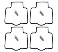 Fuel Supply Motorcycle Carburetor Repair Kit Floating Needle Seat Diaphragm For Kawasaki For ZX1100 C1-C4 For ZZR1100 D1-D5 1991-1997 For ZX ZZR 1100 Carburetter(4 SET C)