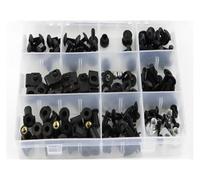 Fuel Supply Nuts Bolts For ST1300 2002 2003 2004 2005 2006 2007 2008 2009 2010 2011 2012 2013 Complete Full Fairing Bolts Kit Covering Screws Nuts Fairing Clips(Black)