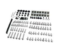 Fuel Supply Nuts Bolts For TDM 900 850 TDM850 4TX 3VD TDM900 Motorcycle Accessories Complete Fairing Bolts Kit Screws Nut(Silver)