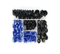 Fuel Supply Nuts Bolts For VFR800 2002-2013 Motorcycle Complete Full Fairing Bolts Kit Windshield Bolt Screws Fairing Clips(BLUE)