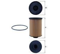 MAHLE KX 659D Fuel filter