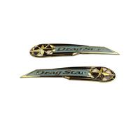 Fuel Tank Badge Sticker Decal 3D Chrome Drag Star Logo For Ya&maha XVS250 XVS 125 XV 250 400 650 1100 XV400 XVS400 DS400 Dragstar Fuel Tanks Pads Stickers