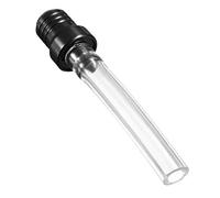 Fuel Tank Breather Pipe,Anti Reverse Gas Fuel Petrol Tank Cap Valve Vent ATV Dirt Bike (Black)