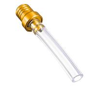 Fuel Tank Breather Pipe,Anti Reverse Gas Fuel Petrol Tank Cap Valve Vent ATV Dirt Bike (Gold)
