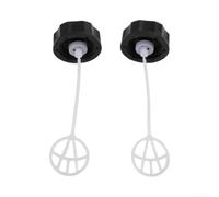 Fuel Tank Cap 2pcs Replacement for Güde for rotfuchs Zipper Trimmer Lawn Mower Hedge String Garden Device Petrol Gas Oil Filler