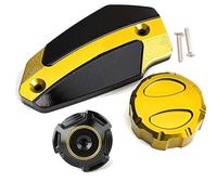 Fuel Tank Cap CNC Motorcycle Accessories Front Rear Brake Fuel Tank Cover Engine Oil Cap For Z900 ABS 2017-2025(3pcs-Gold)