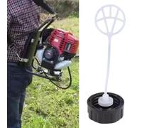 Fuel Tank Cap, Compatible with Hedge Trimmer Brush Cutter Multitool Petrol Scooter Garden Multi Tools Engines Chainsaw Earth Auger Replacement Part Black 45mm Outer Diameter