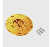 Fuel Tank Cap/Fit For Kawasaki Z900 RS Z900RS Cafe 2018-2025 Ninja H2 H2R Spin Locking Fuel Tank Cover Rapid Gad Cap Quick Action Gas Fuel Tank(Gold)
