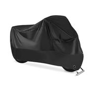 Fuel Tank Cap For Royal For Enfield Bullet Meteor Motorcycle Cover Outdoor Uv Protector Dustproof(Black,2XL for 200cm)
