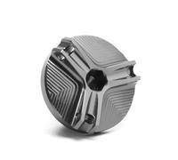 Fuel Tank Cap For TMax 560 530 500 TMax530 SX DX For TECH MAX TMAX560 Motorcycle Front Brake Fluid Reservoir Cover Oil Filler Cap(Oil Cap-Grey)