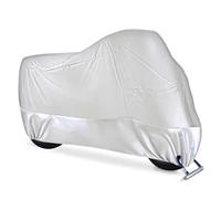 Fuel Tank Cap For VESPA JM500-1 Motorcycle Cover Thickened Oxford Sunproof Anti Scratch Rainproof And Dustproof Protection Full Coverage(Sliver)
