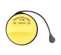 Fuel Tank Cap, Gas Cap Fuel Tank Filler Caps Premium ABS Rubber Sealed Design with Lanyard Direct Replacement for F450 F550 Super Duty Crown Victoria Five Hundred Freestyle Yellow
