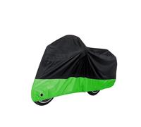 Fuel Tank Cap Motorcycle Cover All Season Universal Weather Durable Waterproof Sun Outdoor Protection Scooter Shelter Tear Proof(Apple Green,XL for 2001-2100mm)