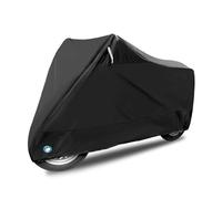 Fuel Tank Cap Motorcycle Cover Universal Waterproof Accessories Outdoor Sunscreen Rain For Scooter Bicycle Uv Dustproof Protective M-4XL(Black,4XL for 2.3m-2.6m)