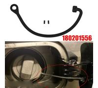 Fuel Tank Cap Retaining Strap Cord Rope for Jetta & MK4/MK6 and For A3/For A4/A5/For A6/A8/For Q5/For Q7 (1998-2018), 13 cm Black Rubber Pres