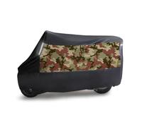 Fuel Tank Cap Waterproof Motorcycle Accessories Cover Moto Outdoor Rain For Scooter Bicycle Uv Dustproof Protective 8 Colors M-4XL(Camouflage,XL)