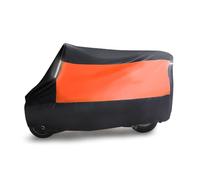 Fuel Tank Cap Waterproof Motorcycle Accessories Cover Moto Outdoor Rain For Scooter Bicycle Uv Dustproof Protective 8 Colors M-4XL(Orange,L)