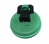 Fuel Tank Cap with Diesel Locking Mechanism for Caterpillar Excavators and Loaders - ABS Construction, Green Finish, Compatible with Cat