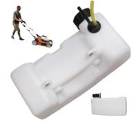 Fuel Tank for Ground Auger 10x4x2 inch Plastic Fuel Case for Ground Drill Corrosion Resistant Replacement Earth Auger Spare Parts, Tank