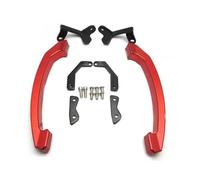 Fuel Tank Grab Bar Handlebar Hand Rail For MT07 FZ07 2013 2014 2015 2016 Motorcycle Passenger Grab Bars Tail Armrest Rear Seat Handles(RED)