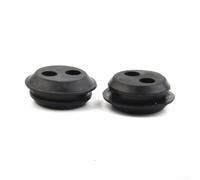 Fuel Tank Grommet Kit 10pcs Dual Hole Rubber Seal for Trimmer Lawn Mower Blower Compatible with Common Small Engine Fuel System Applications