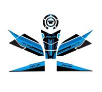 Fuel Tank Stickers Motorcycle Fuel Tank Sticker for YZFR7 YZF-R7 YZF R7 R 7 2021-2024 Side Oil Pad Protection Decals Motorbike Decals TankPad(Color 9)