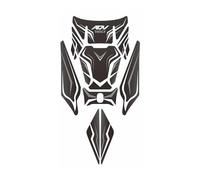 Fuel Tank Stickers Pad 3D Motorcycle Fuel Tank Pad Decal Knee Scratch Protective Stickers for ADV160 ADV 160 2023 Motorcycle Accessories