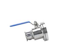 Fuel Tank Switch 19/25/38/51/76mm Motorcycle Sanitary Flanged Tank Bottom Valve Chuck 50.5/64/77.5/91/106mm Installation Ball Valve