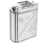 Fuel tanks, 15/20 L Metal Fuel Tank, Portable Seal Storage Fuel Diesel Oil Container Can Canister For Motorcycle SUV ATV Cars Emergency Backup(20L)