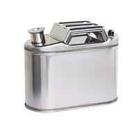 Fuel tanks, Petrol Can 5L/10L/15L/20L Can, 201 Stainless Steel Portable Gas Can, Spare Fuel Tank for Automobile and Motorcycle(5L)