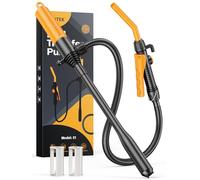 Fuel Transfer Pump, Battery Fuel Syphon Pump, Fuel Pump up to 2.6 GMP, Adjustable Flow & Leak-Proof 59-Inches Hose. Suitable for Transferring Gasoline, Diesel, and Water.