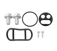Fuel Valve Repair Kit for Suzuki YZ125 TW200 DR350 Motorcycle Petrol Tap Switch Overhaul Kit Includes Seals and Hardware Fuel Tank Valve Fix