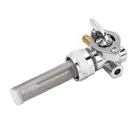 Fuel Valve Switch 62163 75, Gas Fuel Shut Off Valve for Big Twin 1975-2006, Shockproof High Temperature Metal Petcock with Lightweight Rustproof Design