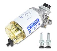 Fuel Water Separator, Marine Fuel Filter Water Separator Complete Kit S3213 Boat Outboard Engine Parts