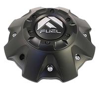 Fuel Wheels Matte Black Custom Center Cap Set of One (1) # 1001-63B 5-6 LUG