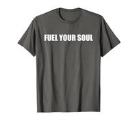 Fuel Your Soul T-Shirt, Men, Asphalt, M