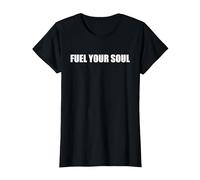 Fuel Your Soul T-Shirt, Women, Black, L
