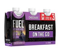 Fuel10k Chocolate Breakfast Milk Drink 3X330ml Multipack