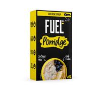 FUEL10K Golden Syrup Protein Porridge Oat Cereal Sachets, 10 x 36 g (Pack of 8)