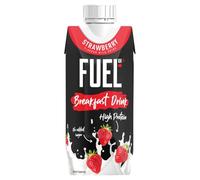 FUEL10K Strawberry Flavour Milk Drink 330ml 330ml × 8 × 1