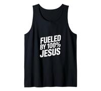 Fueled by 100% Jesus Christian Faith Tank Top
