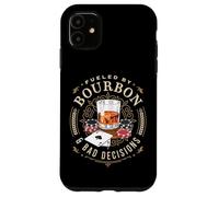 Fueled By Bourbon And Bad Decisions Whiskey Poker Case for iPhone 11