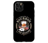 Fueled By Bourbon And Bad Decisions Whiskey Poker Case for iPhone 11 Pro