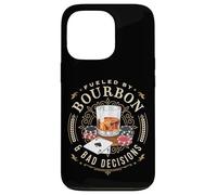 Fueled By Bourbon And Bad Decisions Whiskey Poker Case for iPhone 13 Pro
