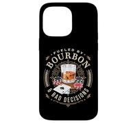 Fueled By Bourbon And Bad Decisions Whiskey Poker Case for iPhone 14 Pro Max