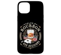 Fueled By Bourbon And Bad Decisions Whiskey Poker Case for iPhone 15 Plus